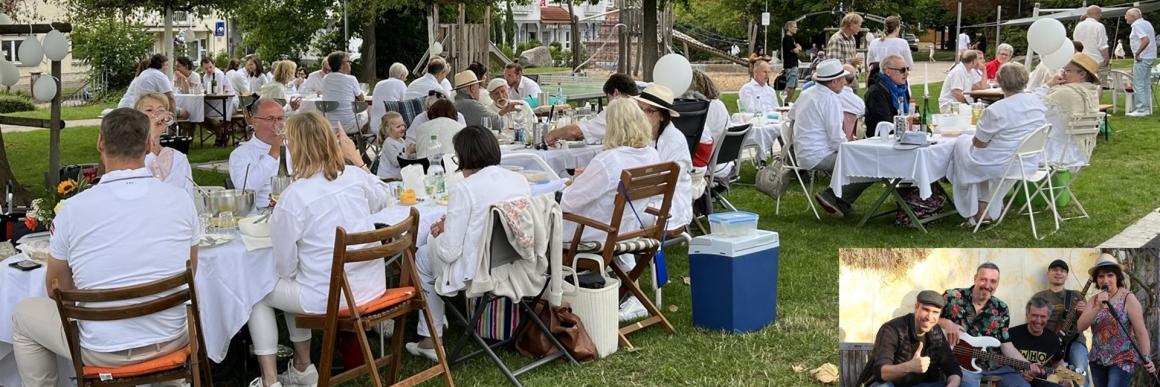 Zweites Dîner en Blanc: Ein gelungener Abend im Herzen von Nußloch